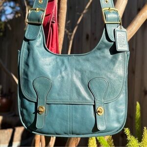 Limited Edition Coach Erin Bag in Denim (Teal) Y2K not yet vintage